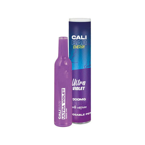 CALI BAR ENERGY with Caffeine Full Spectrum 300mg CBD Vape Disposable - The Hemp Wellness Centre