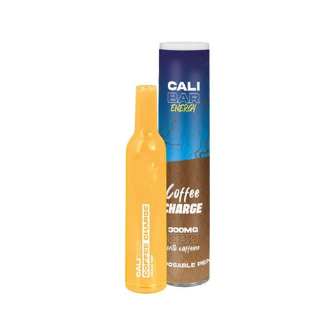 CALI BAR ENERGY with Caffeine Full Spectrum 300mg CBD Vape Disposable - The Hemp Wellness Centre