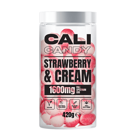 CALI CANDY 1600mg Full Spectrum CBD Vegan Sweets (Large) - 10 Flavours - THWC Ltd