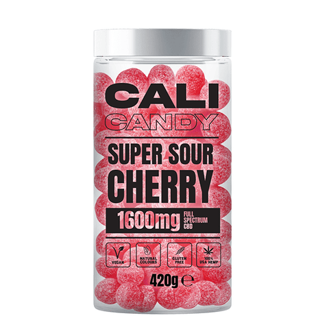 CALI CANDY 1600mg Full Spectrum CBD Vegan Sweets (Large) - 10 Flavours - THWC Ltd