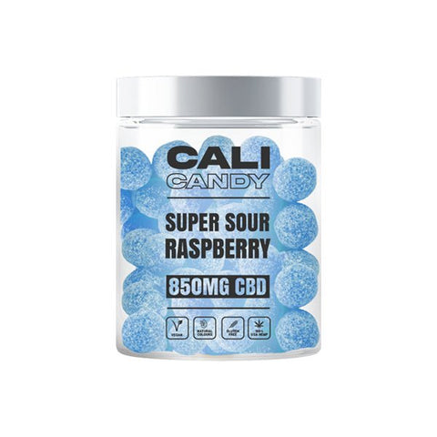CALI CANDY 850mg Full Spectrum CBD Vegan Sweets (Small) - 10 Flavours - THWC Ltd