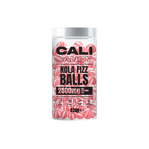 CALI CANDY MAX 2800mg Full Spectrum CBD Vegan Sweets - 10 Flavours - THWC Ltd