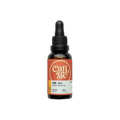 CanBe 1000mg CBD Broad Spectrum Cherry Oil - 30ml - The Hemp Wellness Centre