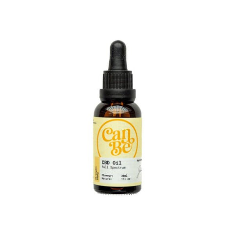 CanBe 500mg CBD Full Spectrum Natural Oil - 30ml - The Hemp Wellness Centre