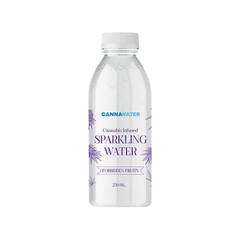 Cannawater Cannabis Infused Forbidden Fruits Sparkling Water 250ml - The Hemp Wellness Centre