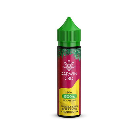 Darwin 1500mg CBD Isolate E-Liquid 60ml - The Hemp Wellness Centre