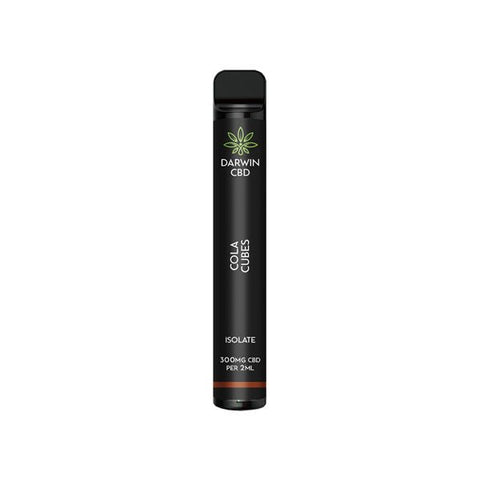 Darwin 300mg CBD Isolate Disposable Vape Device 600 Puffs - The Hemp Wellness Centre