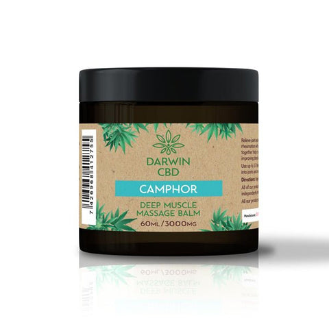 Darwin CBD 3000mg CBD Camphor Massage Balm - 60ml - The Hemp Wellness Centre