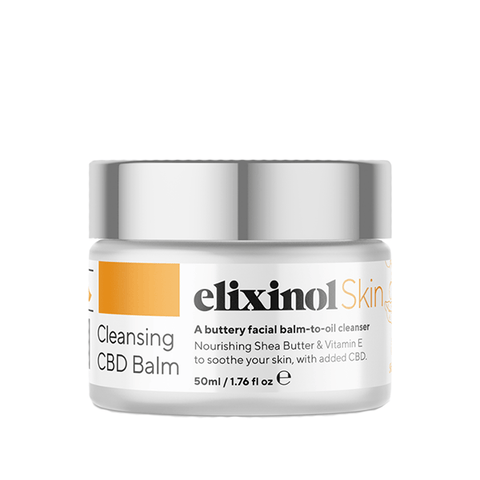 Elixinol Skin 500mg CBD Cleansing Balm - 50ml - The Hemp Wellness Centre