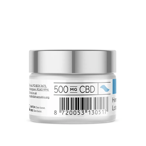 Elixinol Skin 500mg CBD Hemp Lotion - 50ml - The Hemp Wellness Centre