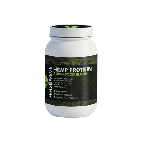 Feel Supreme Hemp Protein Superfood Blend - 500g - The Hemp Wellness Centre
