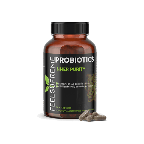Feel Supreme Probiotics Inner Purity Capsules - 30 Caps - The Hemp Wellness Centre