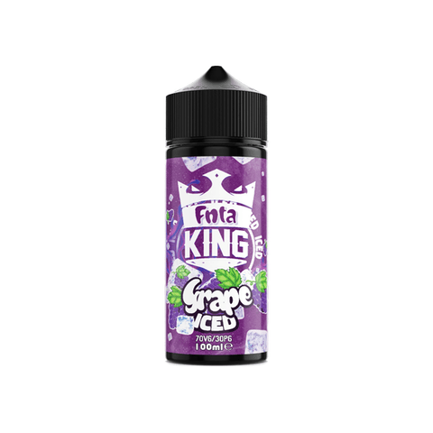 FNTA King Iced 100ml Shortfill 0mg (70VG/30PG) - THWC Ltd