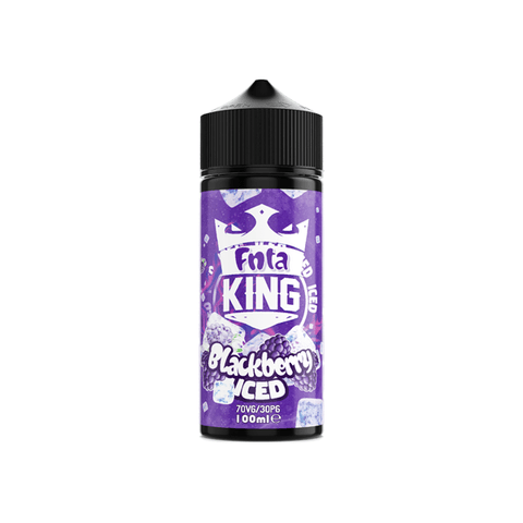 FNTA King Iced 100ml Shortfill 0mg (70VG/30PG) - THWC Ltd