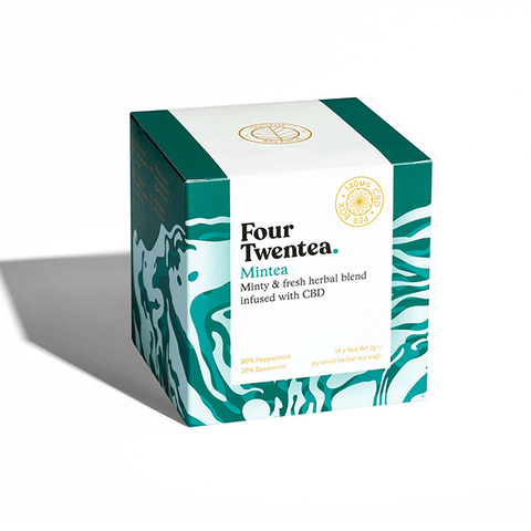 Four Twentea Mint 10mg CBD Tea - Mintea - The Hemp Wellness Centre