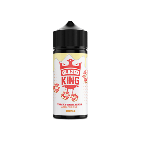 Glazed King 100ml Shortfill 0mg (70VG/30PG) - The Hemp Wellness Centre