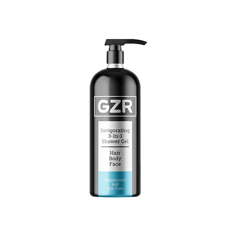 GZR Invigorating 3 In 1 Shower Gel 500ml - THWC Ltd