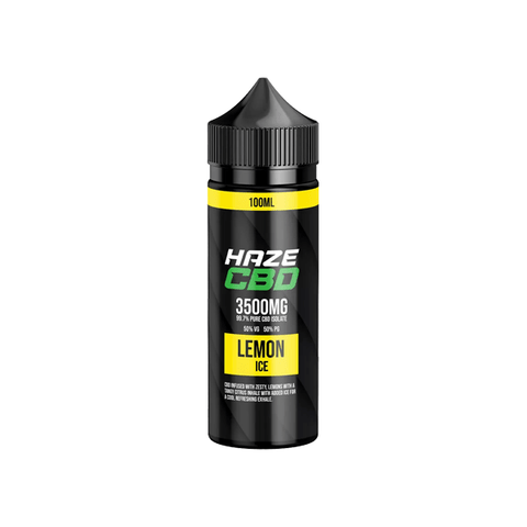 Haze 3500mg CBD E-Liquid 100ml (50VG/50PG) - THWC Ltd