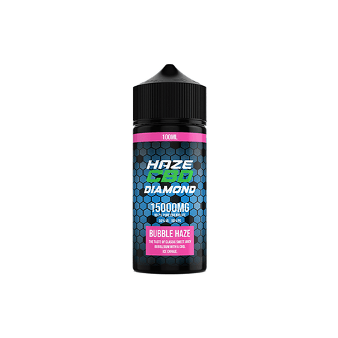 Haze CBD Diamond 15000mg CBD E-Liquid 100ml - THWC Ltd