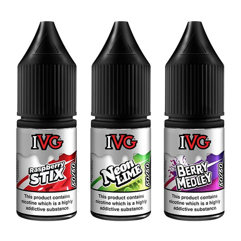 IVG 50:50 Range 10ml 03mg - The Hemp Wellness Centre