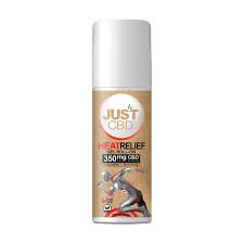 Just CBD Pain HEAT Roll-On 3oz - 350mg CBD - The Hemp Wellness Centre