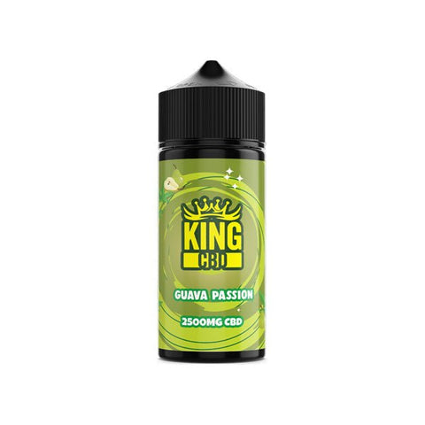 King CBD 2500mg CBD E-liquid 120ml - The Hemp Wellness Centre