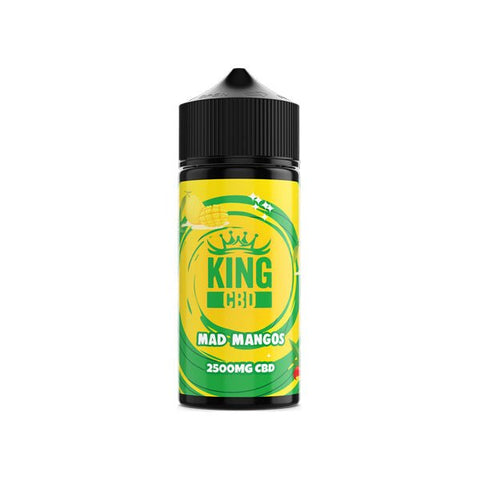 King CBD 2500mg CBD E-liquid 120ml - The Hemp Wellness Centre