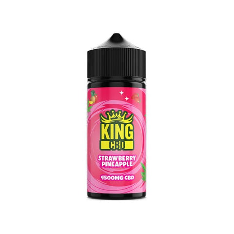 King CBD 4500mg CBD E-liquid 120ml - The Hemp Wellness Centre