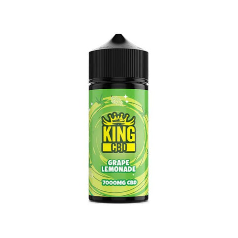 King CBD 7000mg CBD E-liquid 120ml - The Hemp Wellness Centre