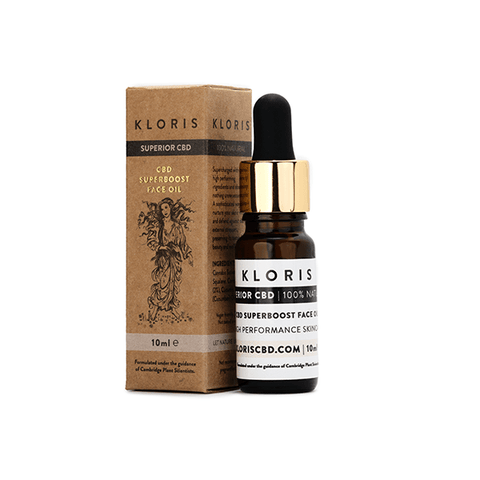 Kloris 2% CBD Superboost Face Oil - 10ml - THWC Ltd