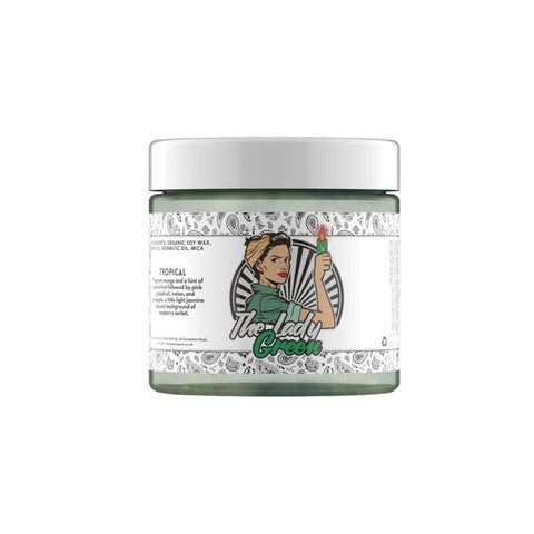 Lady Green Hemp Infused Candle - The Hemp Wellness Centre