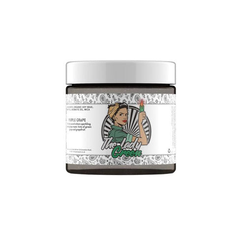 Lady Green Hemp Infused Candle - The Hemp Wellness Centre