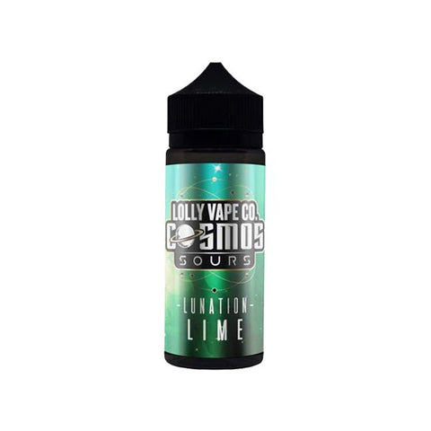 Lolly Vape Co Cosmos Sours 100ml Shortfill 0mg (80VG/20PG) - The Hemp Wellness Centre