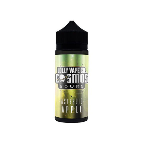 Lolly Vape Co Cosmos Sours 100ml Shortfill 0mg (80VG/20PG) - The Hemp Wellness Centre