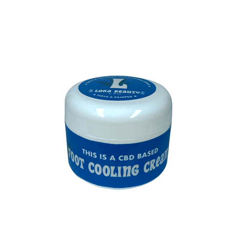 Loxa Beauty 1000mg CBD Foot Cooling Cream - 100ml - The Hemp Wellness Centre