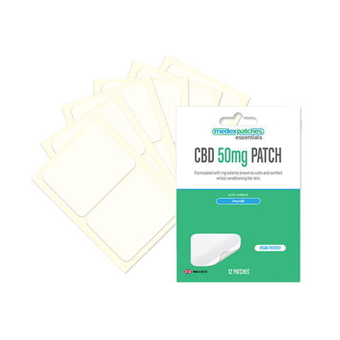 Medex Essentials 50mg CBD Patches - 12 pack - THWC Ltd