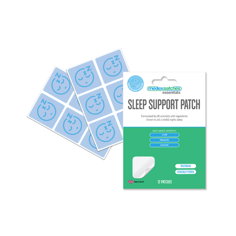 Medex Essentials Sleep Support 5HTP + Melatonin Patches - 12 Patches - The Hemp Wellness Centre