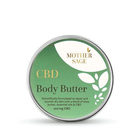 MotherSage 100mg CBD Body Butter - 100ml - THWC Ltd