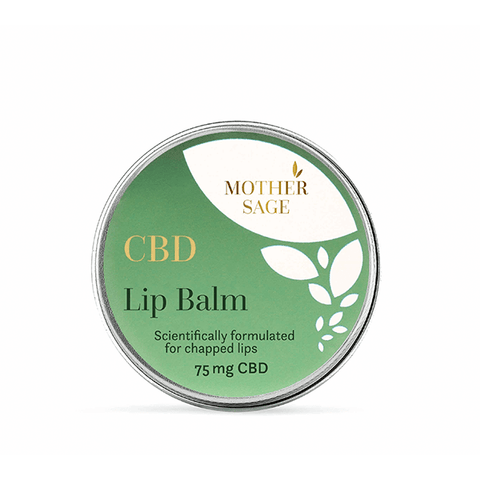 MotherSage 75mg CBD Lip Balm - 15ml - THWC Ltd