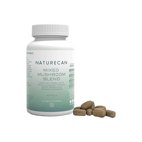 Naturecan Mixed Mushroom Blend Tablets - 90 Tabs - The Hemp Wellness Centre