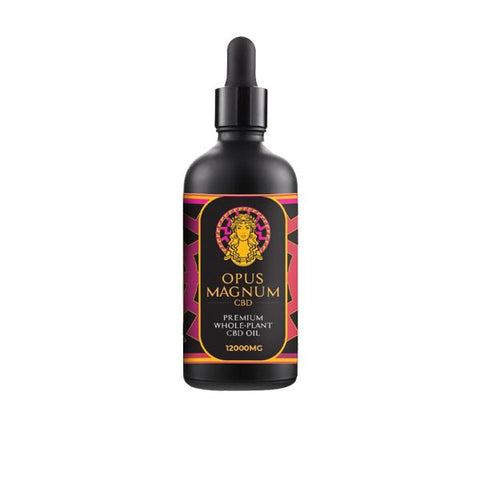 Opus Magnum High Potent 12000mg Full Spectrum CBD Oil 50ml - THWC Ltd