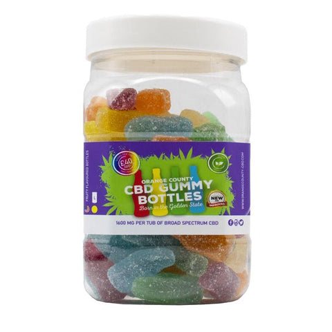 Orange County CBD 1600mg Gummies - Large Pack - The Hemp Wellness Centre