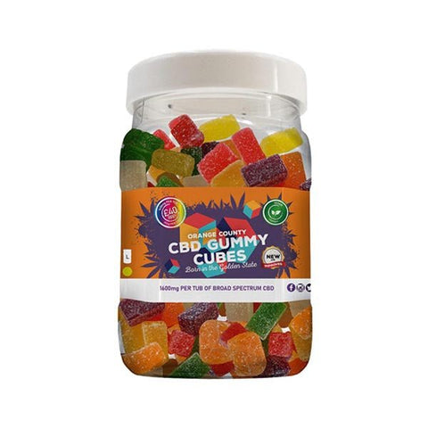 Orange County CBD 3200mg Gummies - Large Pack - The Hemp Wellness Centre