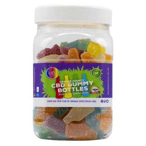 Orange County CBD 3200mg Gummies - Large Pack - The Hemp Wellness Centre