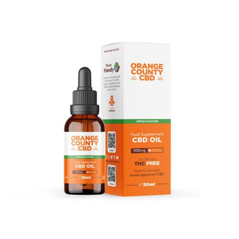 Orange County CBD - APPLE CBD Oil - 500 - 1500mg CBD - The Hemp Wellness Centre