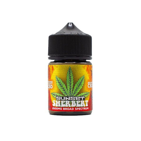 Orange County CBD Cali Range 2500mg CBD 50ml E-liquid (60VG/40PG) - The Hemp Wellness Centre