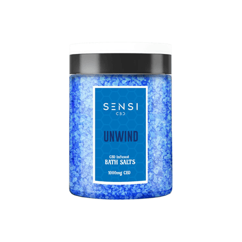 Sensi CBD 1000mg CBD Infused Bath Salts - 700g - The Hemp Wellness Centre