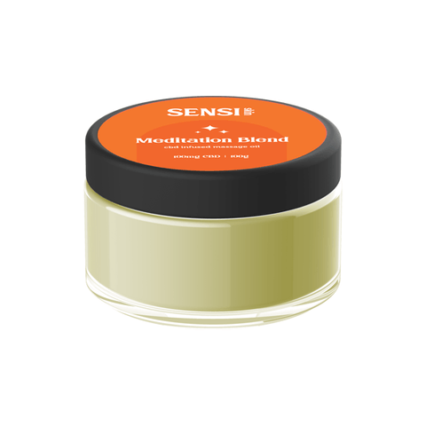 Sensi CBD 100mg CBD Massage Wax - 100g - The Hemp Wellness Centre