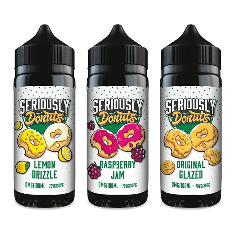 Seriously Donuts 100ml Shortfill - The Hemp Wellness Centre