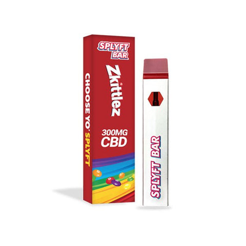 SPLYFT BAR 300mg Full Spectrum CBD Disposable Vape - 12 flavours - The Hemp Wellness Centre